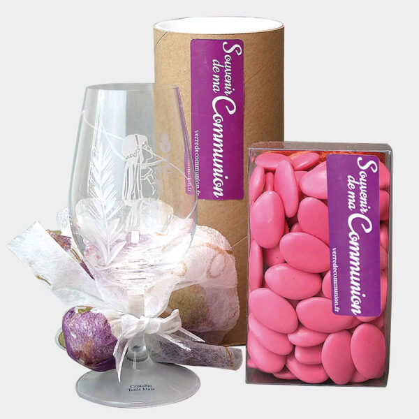 Coffret - Verre de Communion Fille